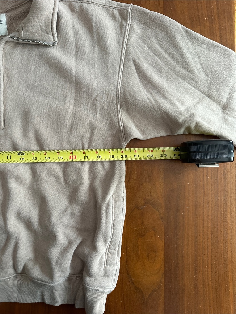 abercrombie fitch quarter zip sweatshirt - Picture 4 of 5